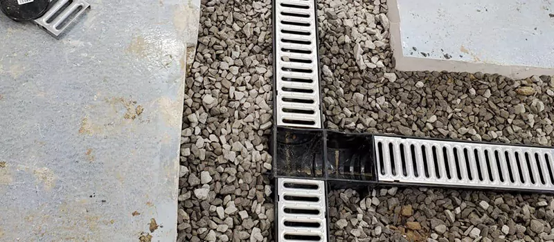 Storm Water Trench Drain Repair in Corman, Hamilton